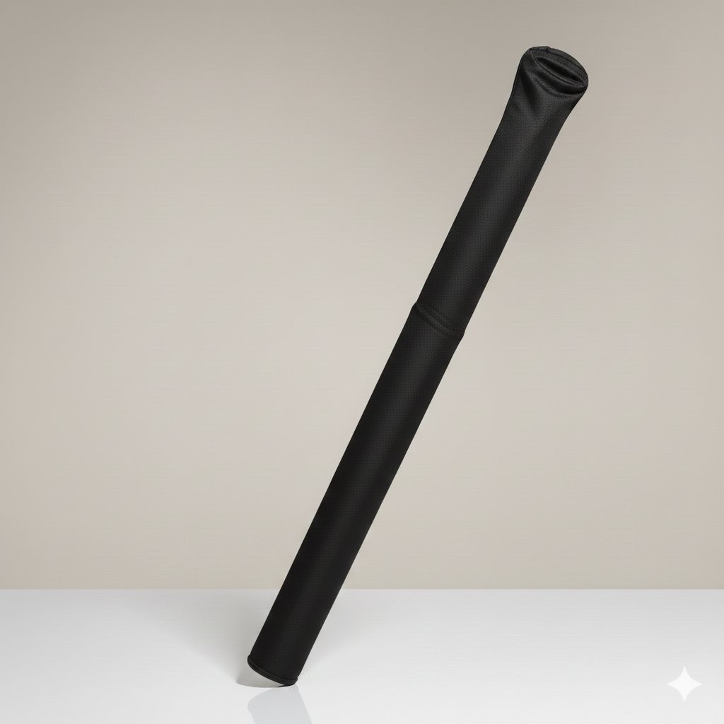 Single Flute Matte Black Carry Case (Without Pocket) For 26-32 Inches Flutes