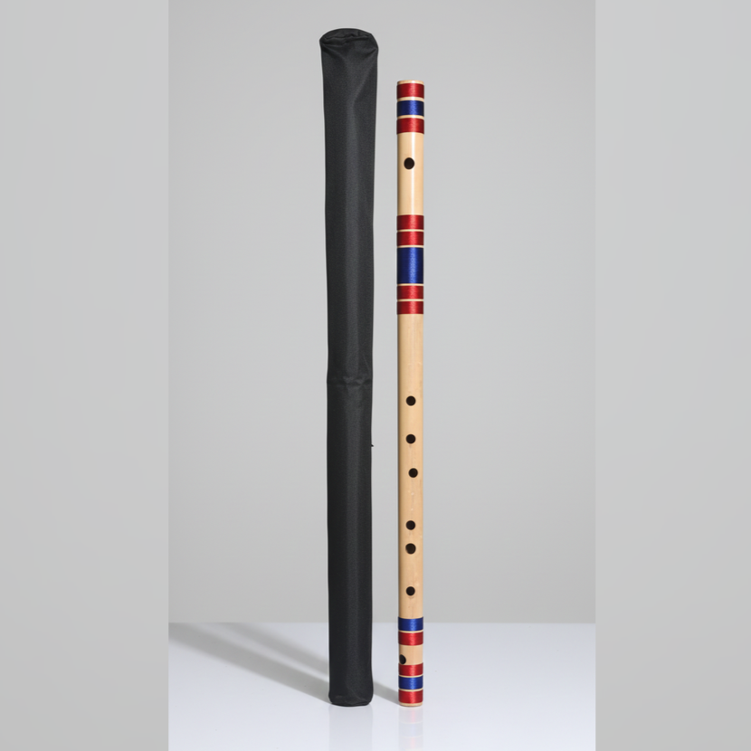 C Natural Medium Bansuri Flute 19.5 inches