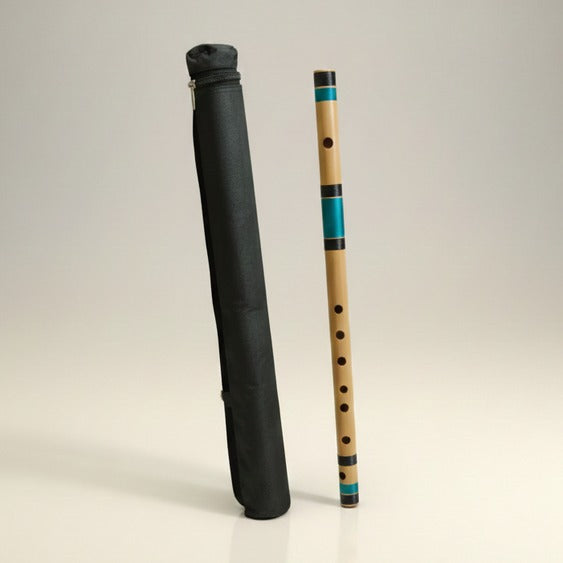 E Natural Medium Bansuri Flute 15.55 inches